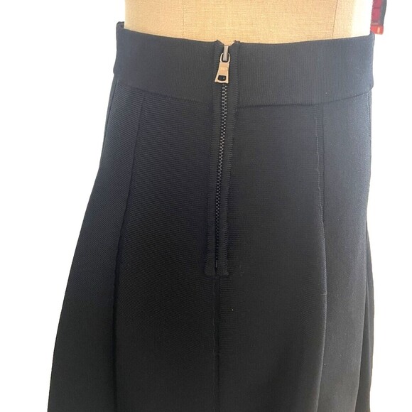 Softwear by Mark Singer Boat Neck Tweed Top Paired w/Parker Black Mini Skirt XS - Picture 3 of 4